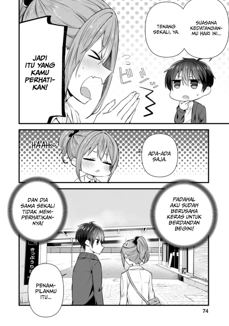 The Cute Girl Sitting Next to Me Is Trying to Make Me Fall in Love With Her as a Way to Ridicule Me, but the Tables Were Turned on Her Before She Knew It Chapter 08 Gambar 11